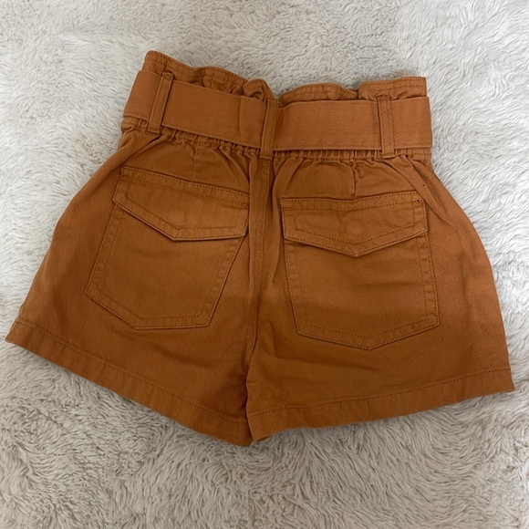 SB ROYAL BLUE Orange High Waisted Shorts Small - Picture 4 of 10